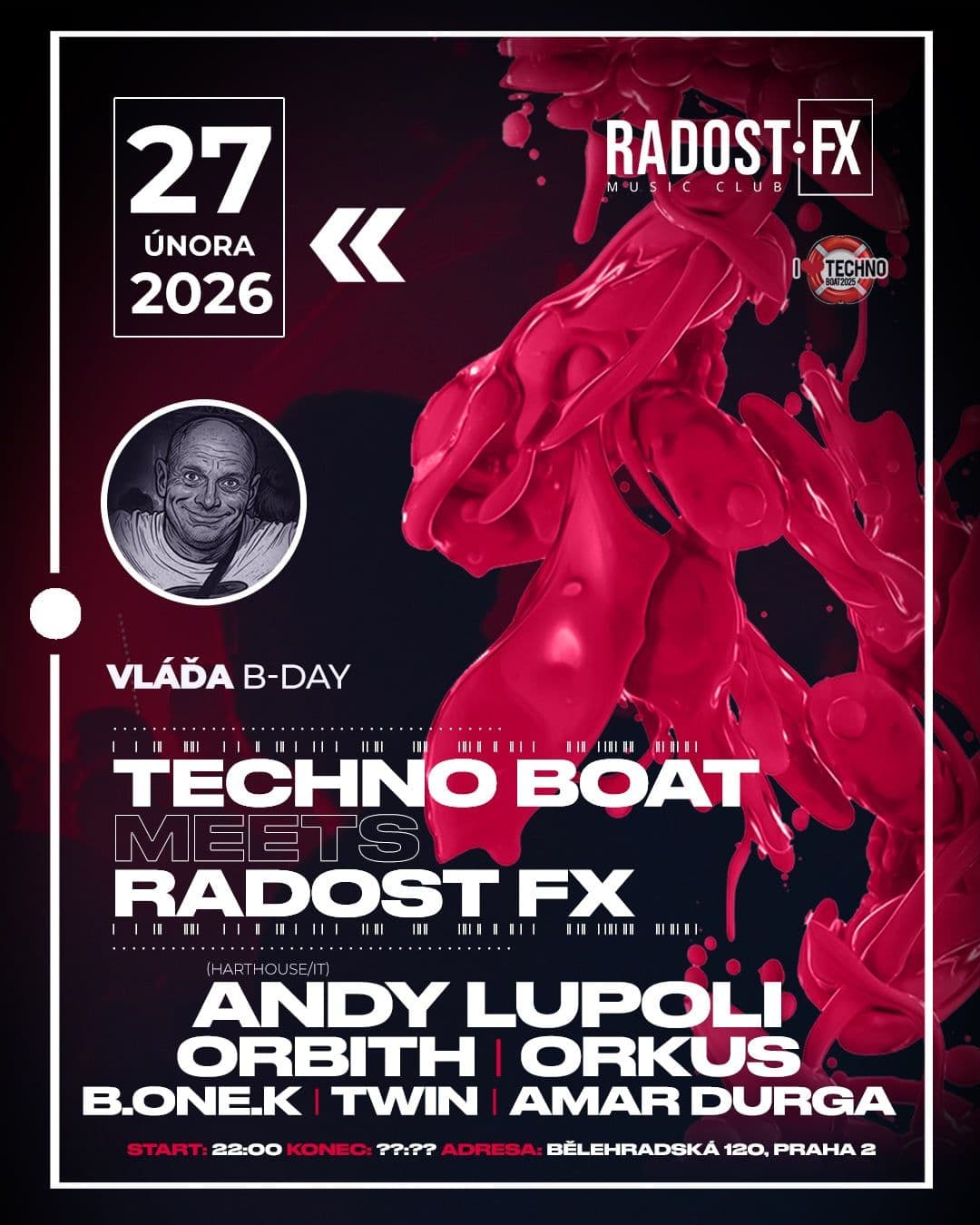 TECHNO BOAT meets RADOST FX