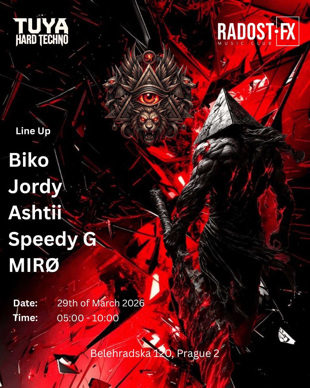 TUYA HARD TECHNO AFTERPARTY