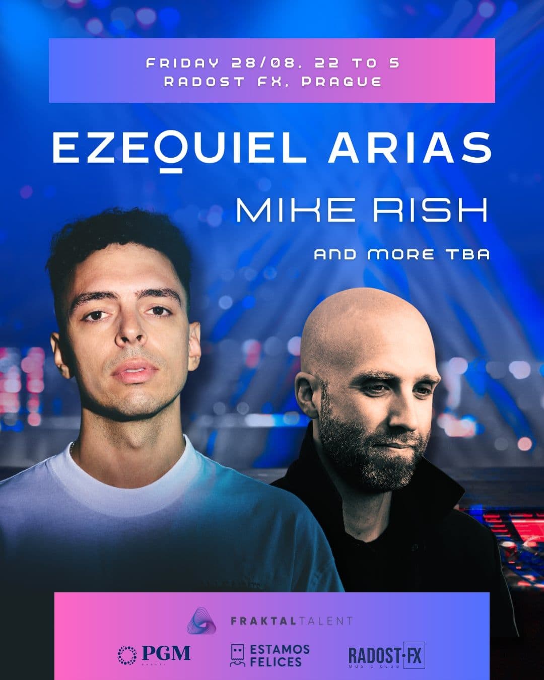 PGM presents Ezequiel Arias, Mike Rish